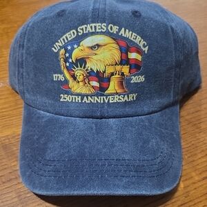 United States 250th Anniversary Eagle Baseball Cap
